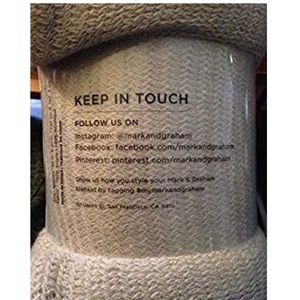 Mark & Graham Colorblock Throw